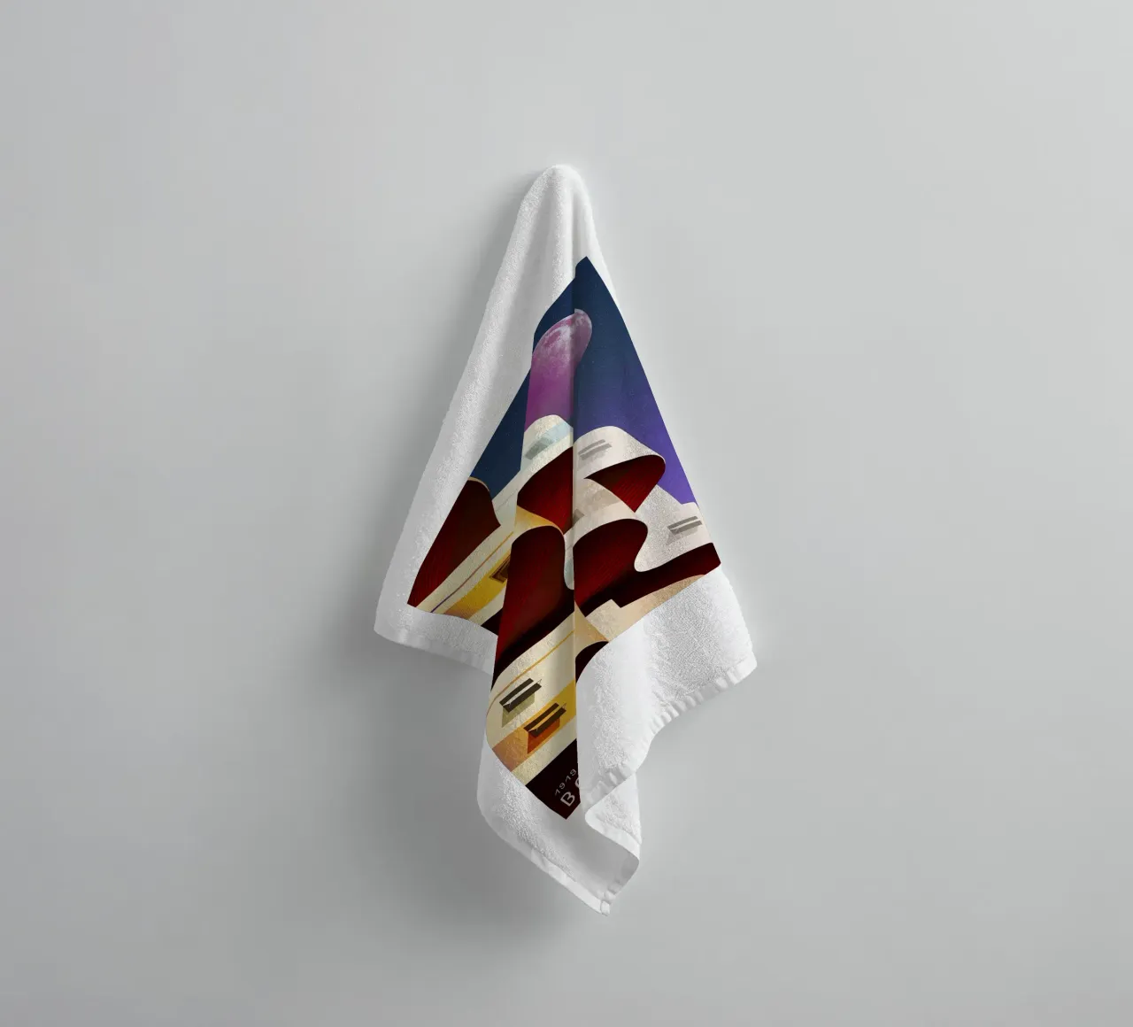 Bauhaus towel by Brooke