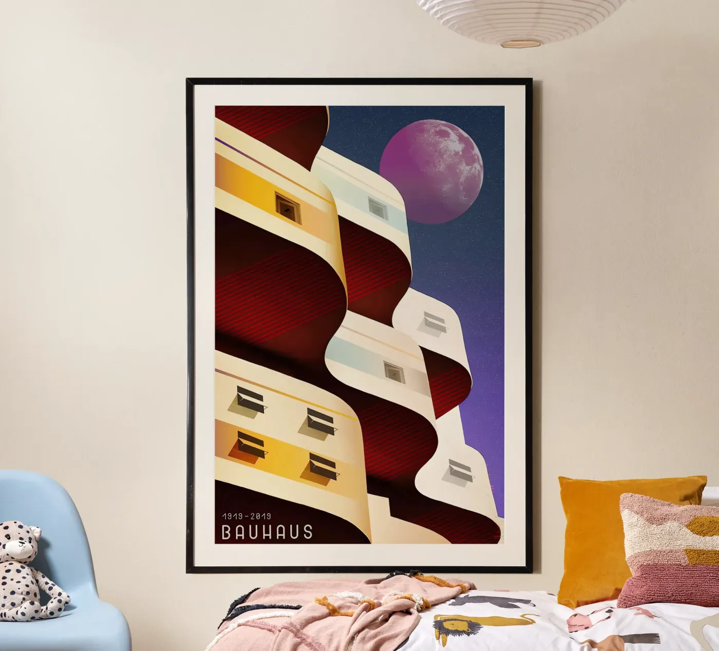 Bauhaus poster van Brooke