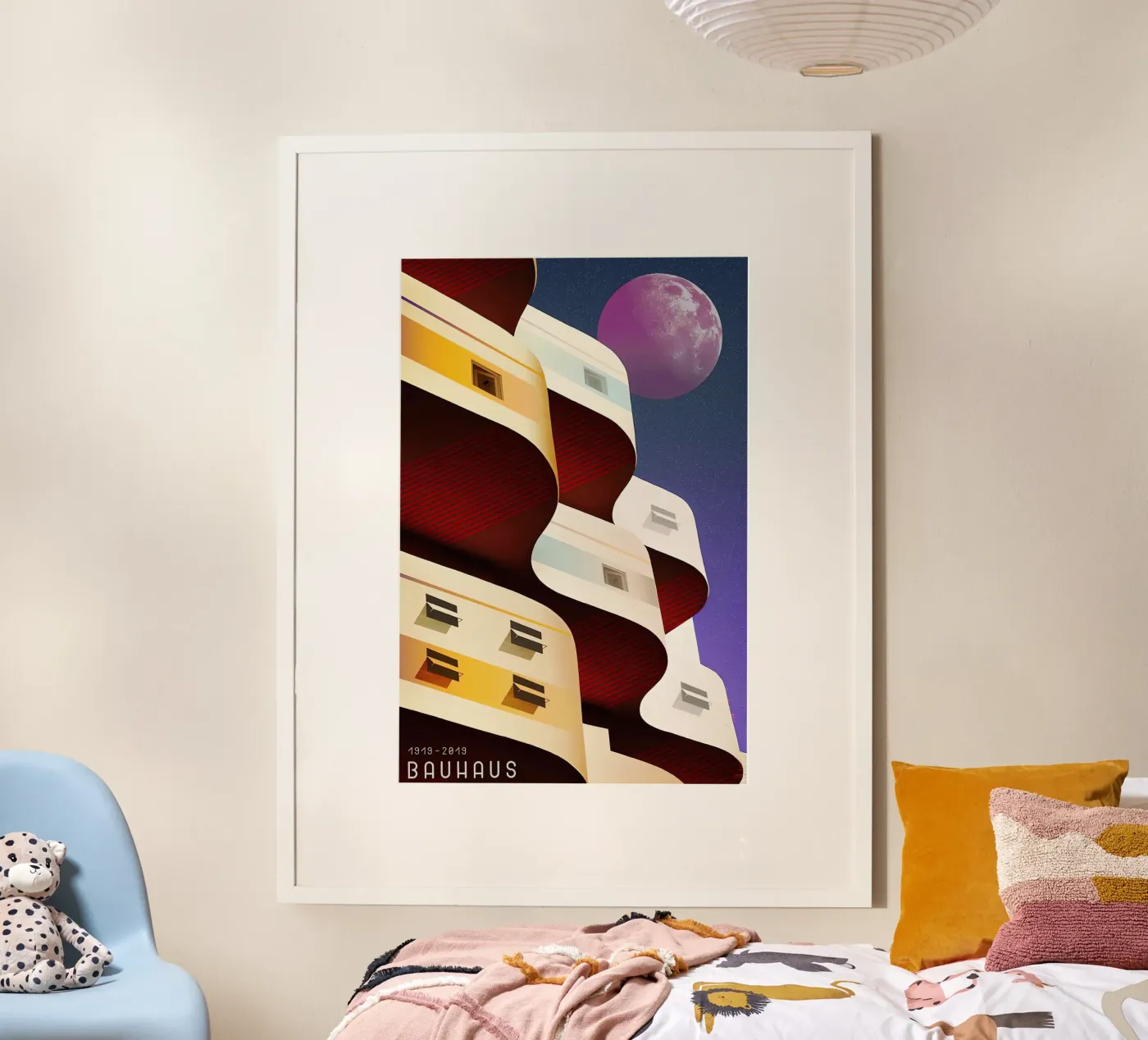 Bauhaus poster van Brooke