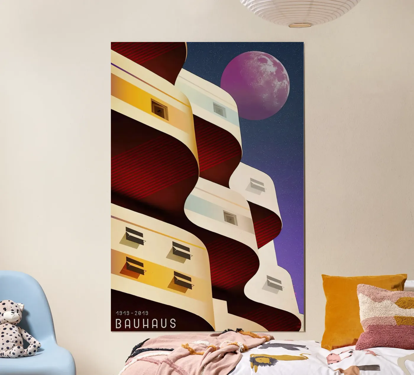 Bauhaus poster van Brooke