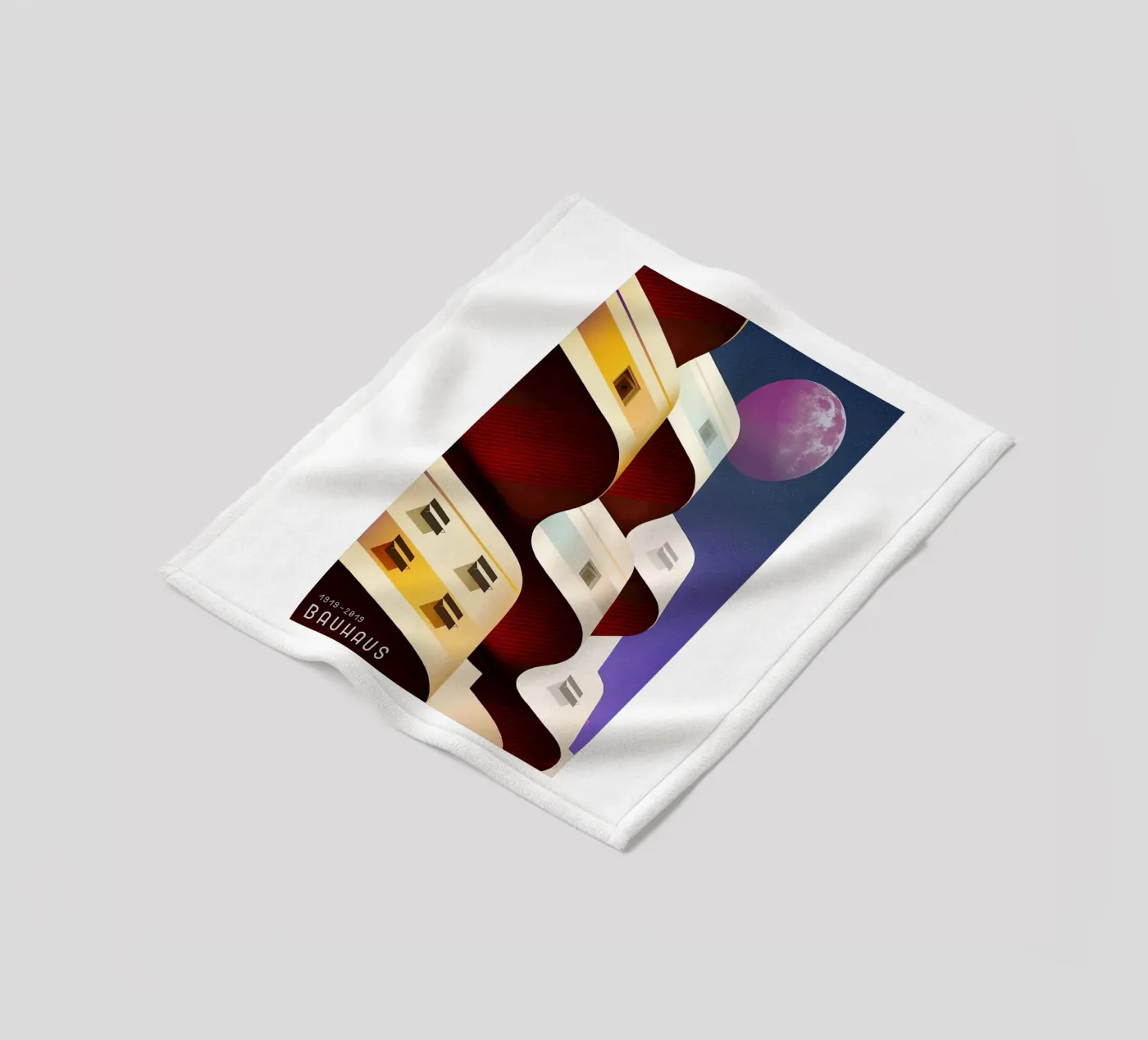Bauhaus Fleecedecke von Brooke