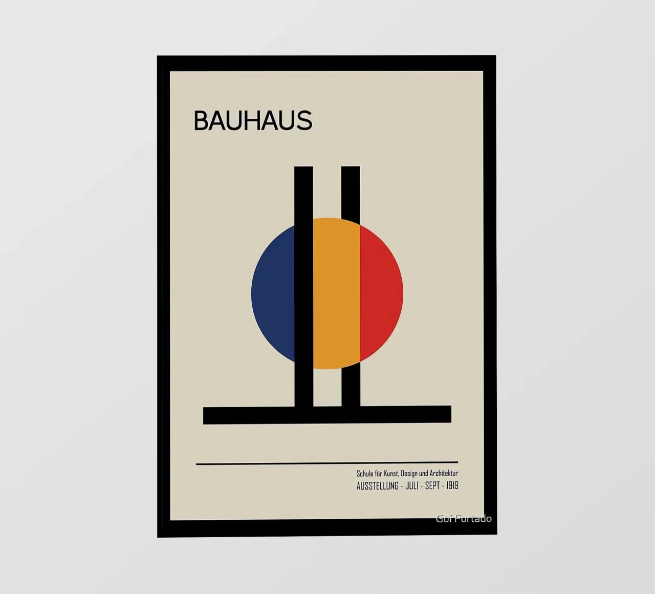 Bauhaus telo in pvc da Brooke