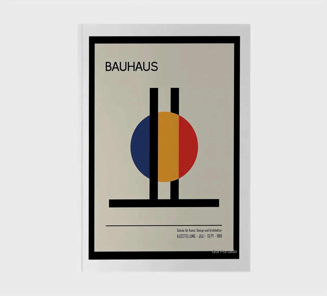 Bauhaus notebook by Brooke