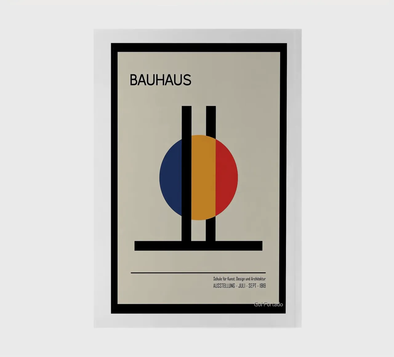 Bauhaus notebook by Brooke