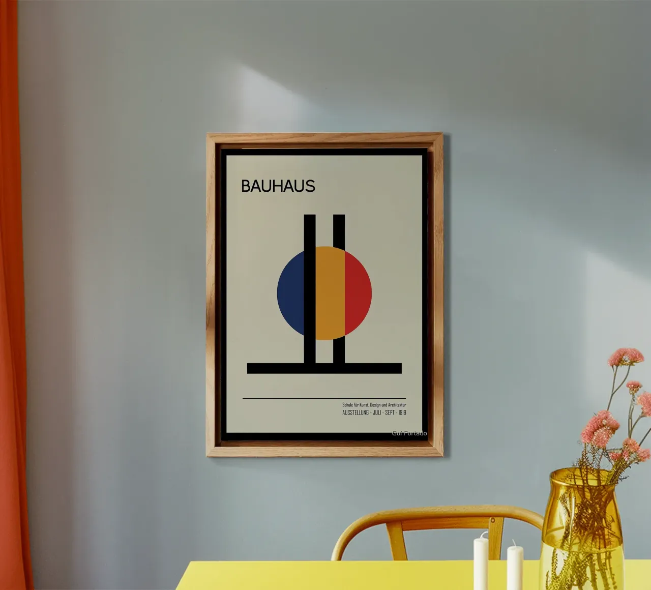 Bauhaus alu-dibond by Brooke
