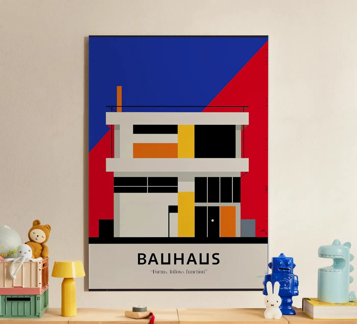 Bauhaus Acryl-Glas von Brooke