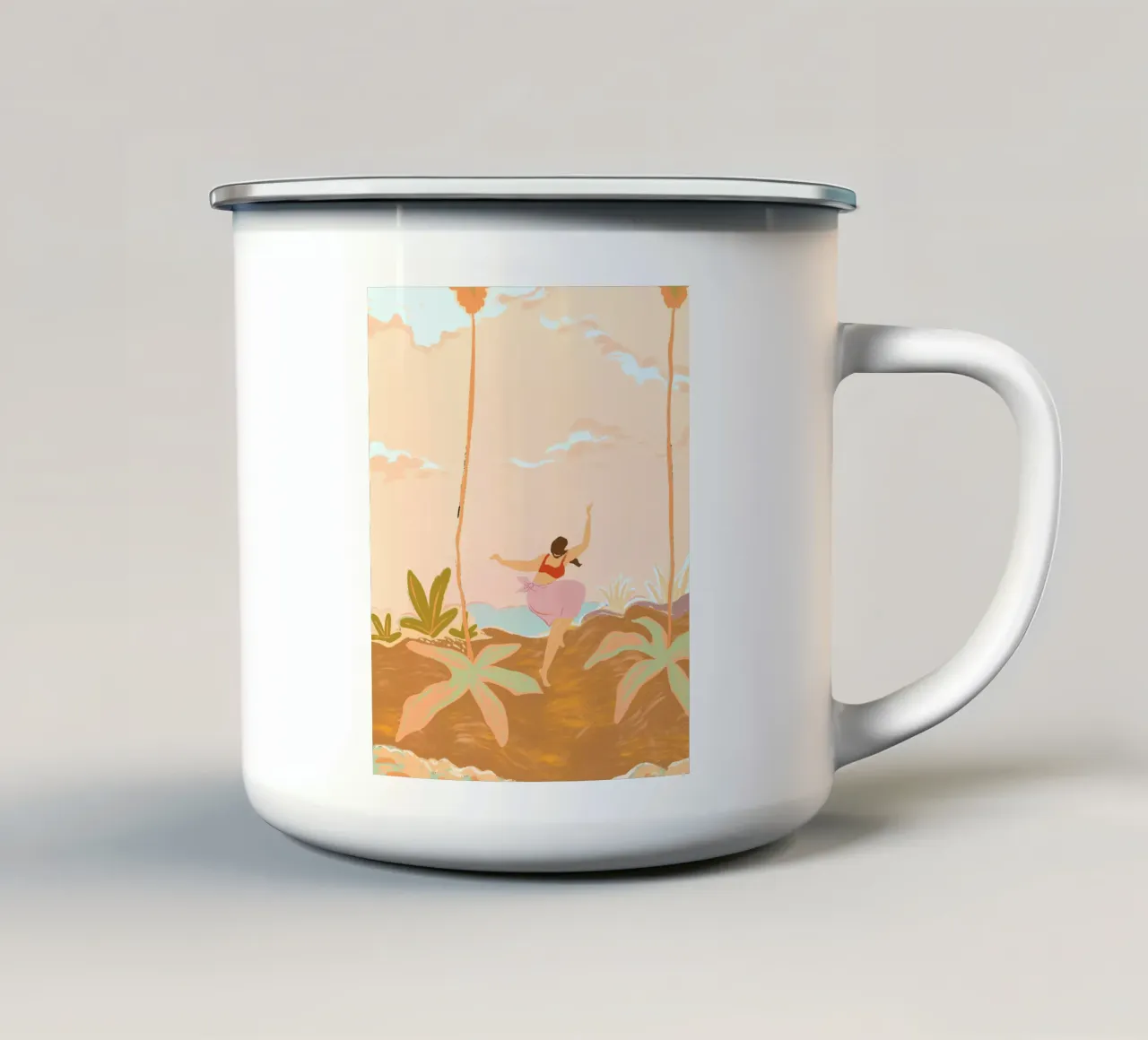 The Great Escape tazza in smalto da Arty Guava