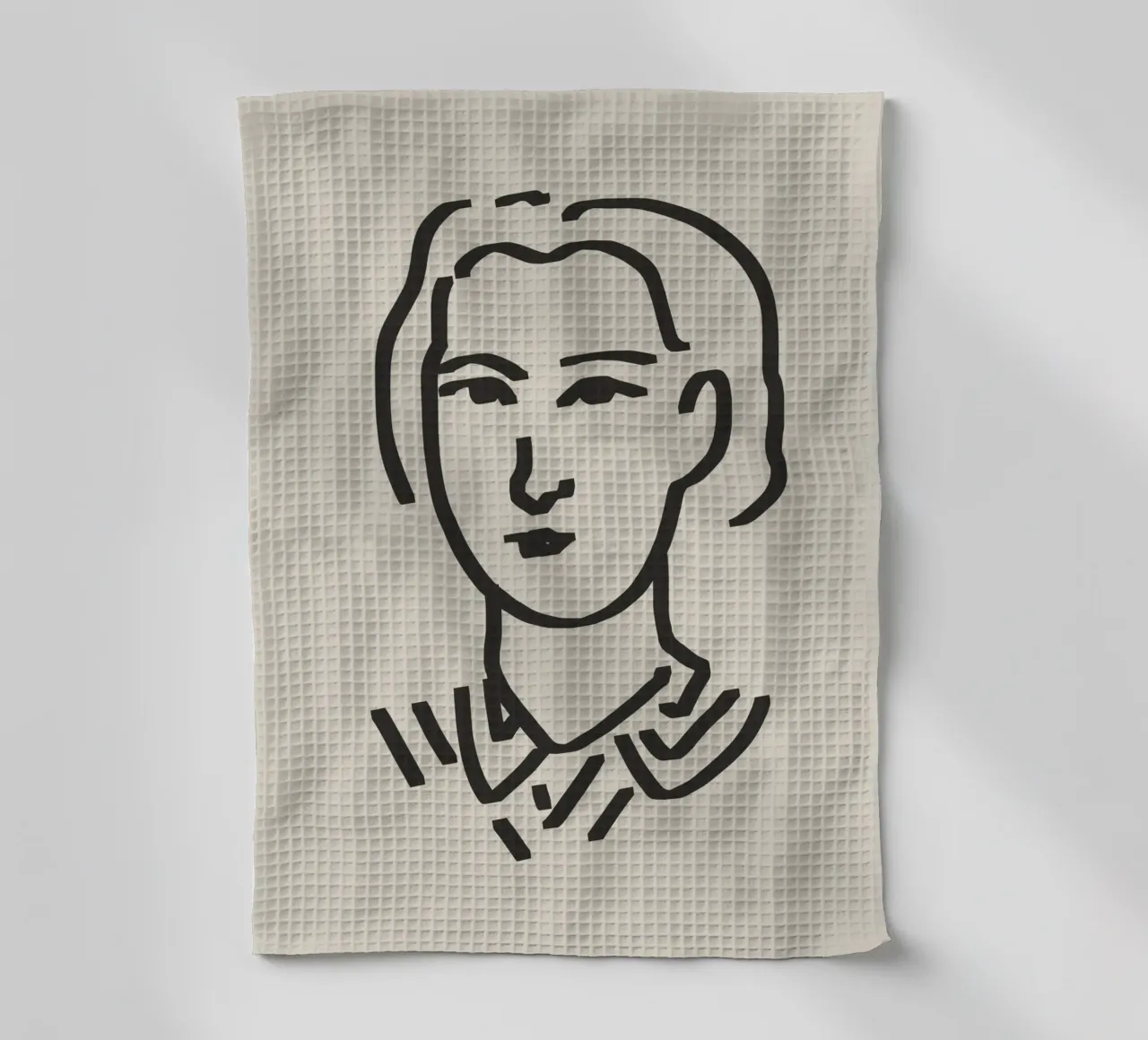 Ritratto candido in line art 14 canovaccio da cucina da Little Dean