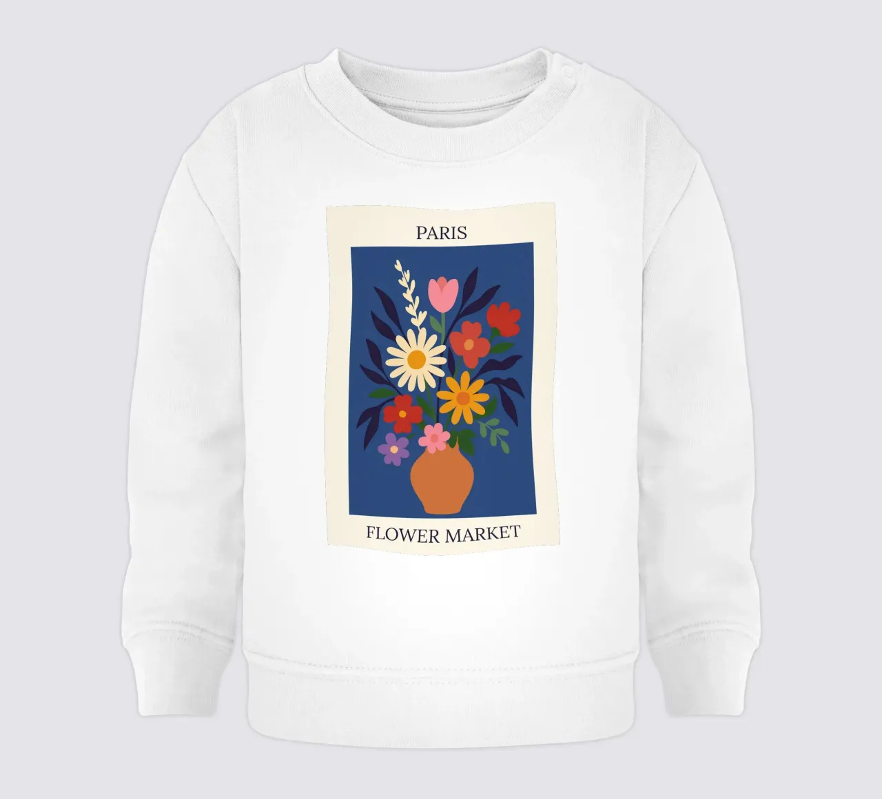Fiore d'epoca - Parigi II felpa neonato da HicksShop