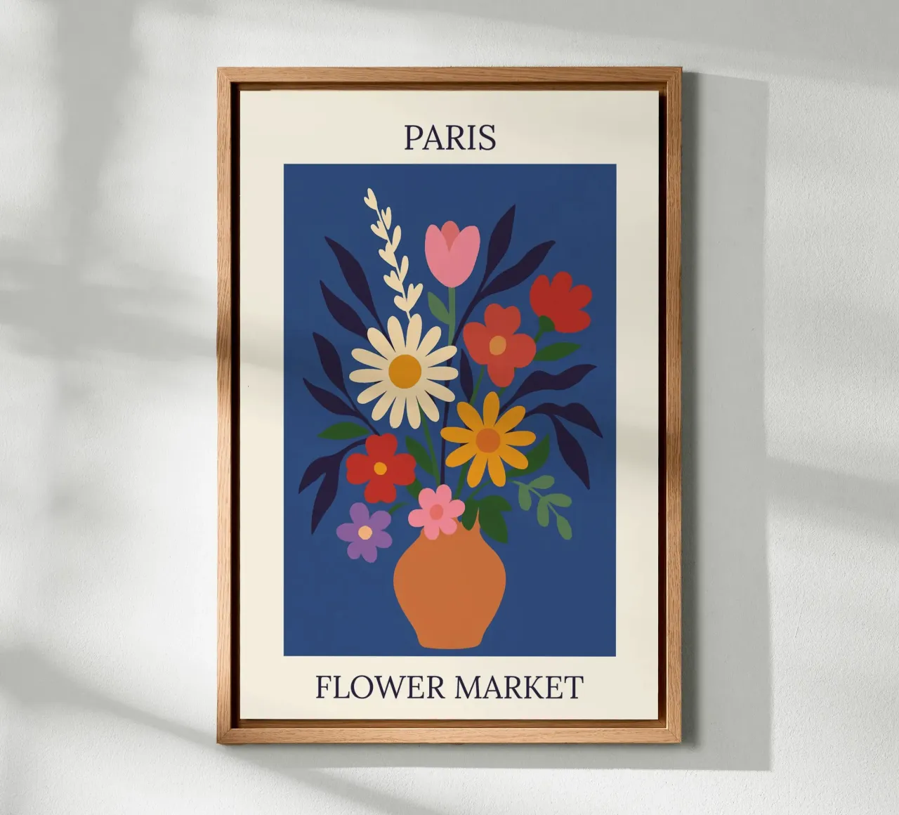 Fiore d'epoca - Parigi II tela con Cornice a cassetta da HicksShop