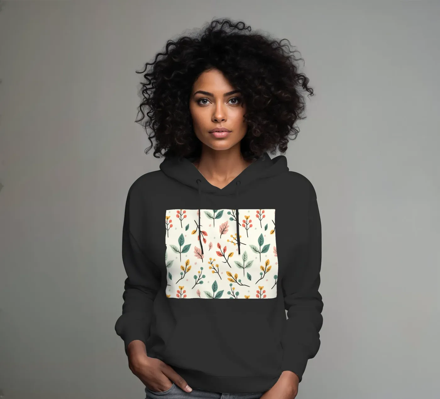 Botanic Buzz hoodie by Kintsugi99