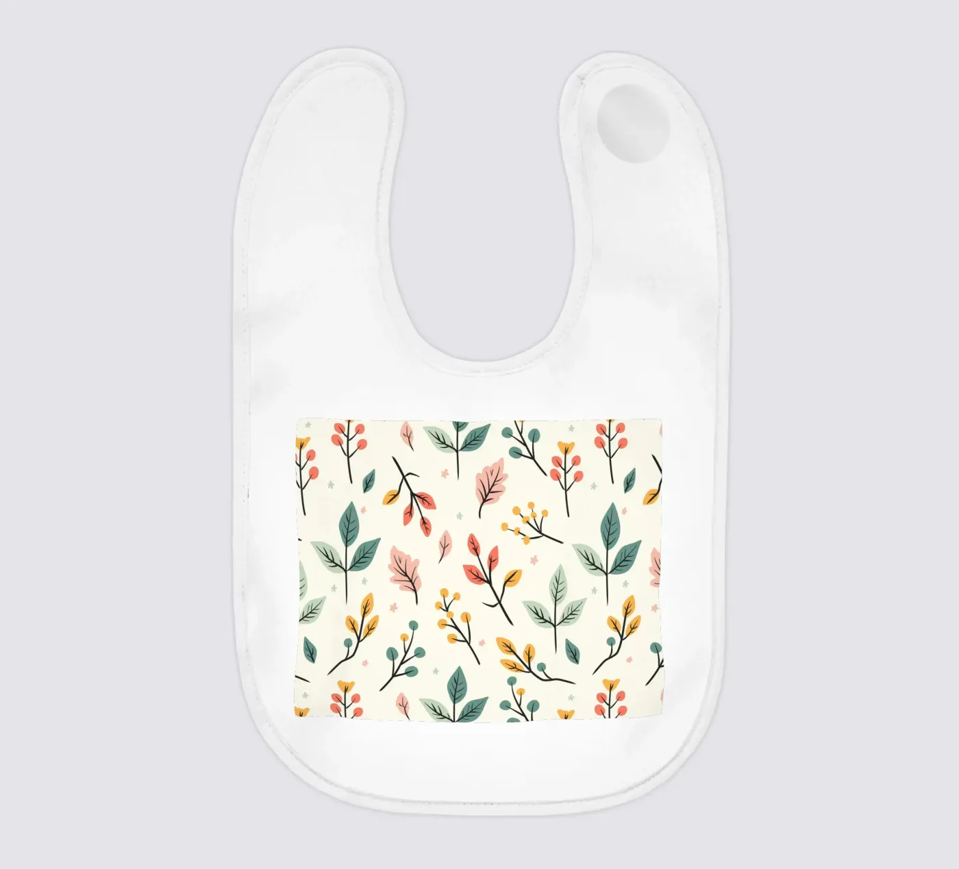 Botanisch gezoem baby slabbetje van Kintsugi99