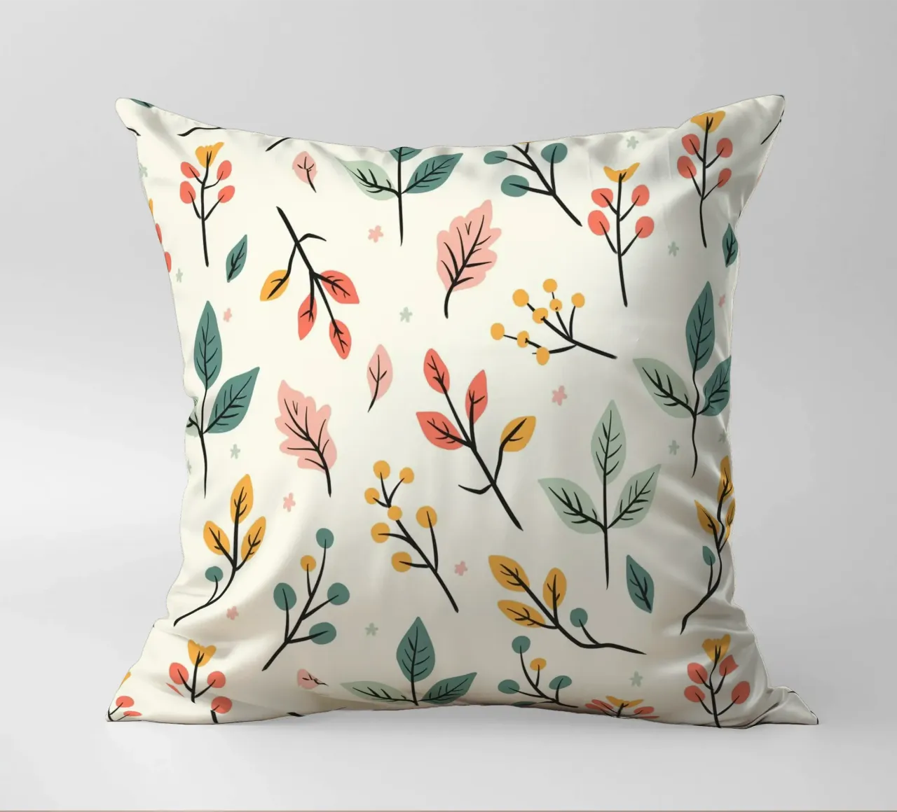 Buzz botanico cuscino da Kintsugi99