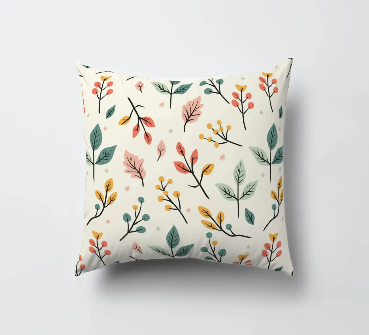 Buzz botanico cuscino da Kintsugi99