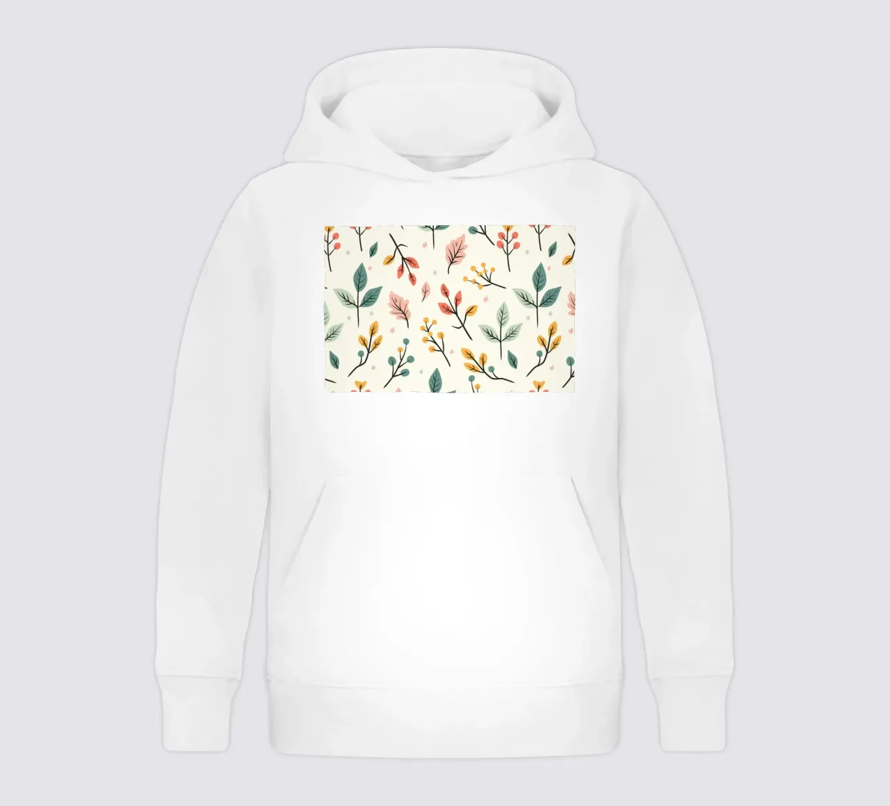 Buzz botanico felpa bambino con cappuccio da Kintsugi99