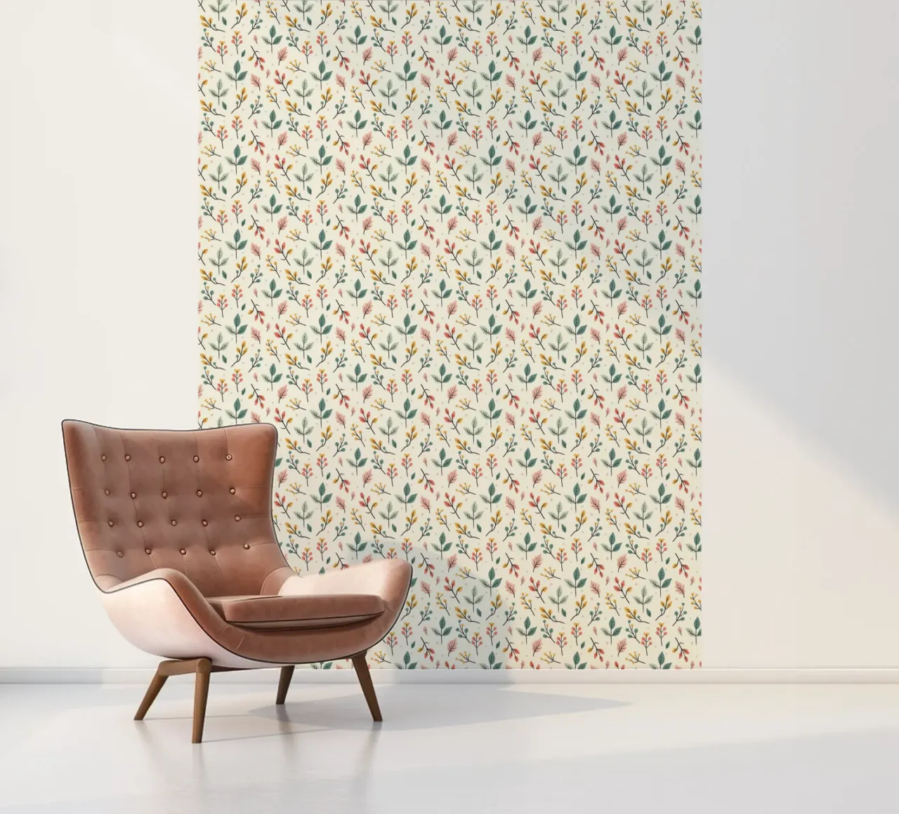 Botanic Buzz fotobehang van Kintsugi99