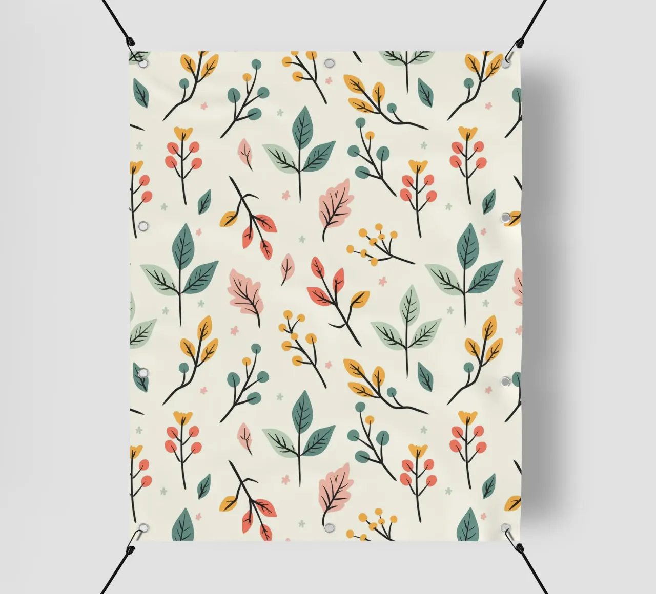 Buzz botanico telo in pvc da Kintsugi99