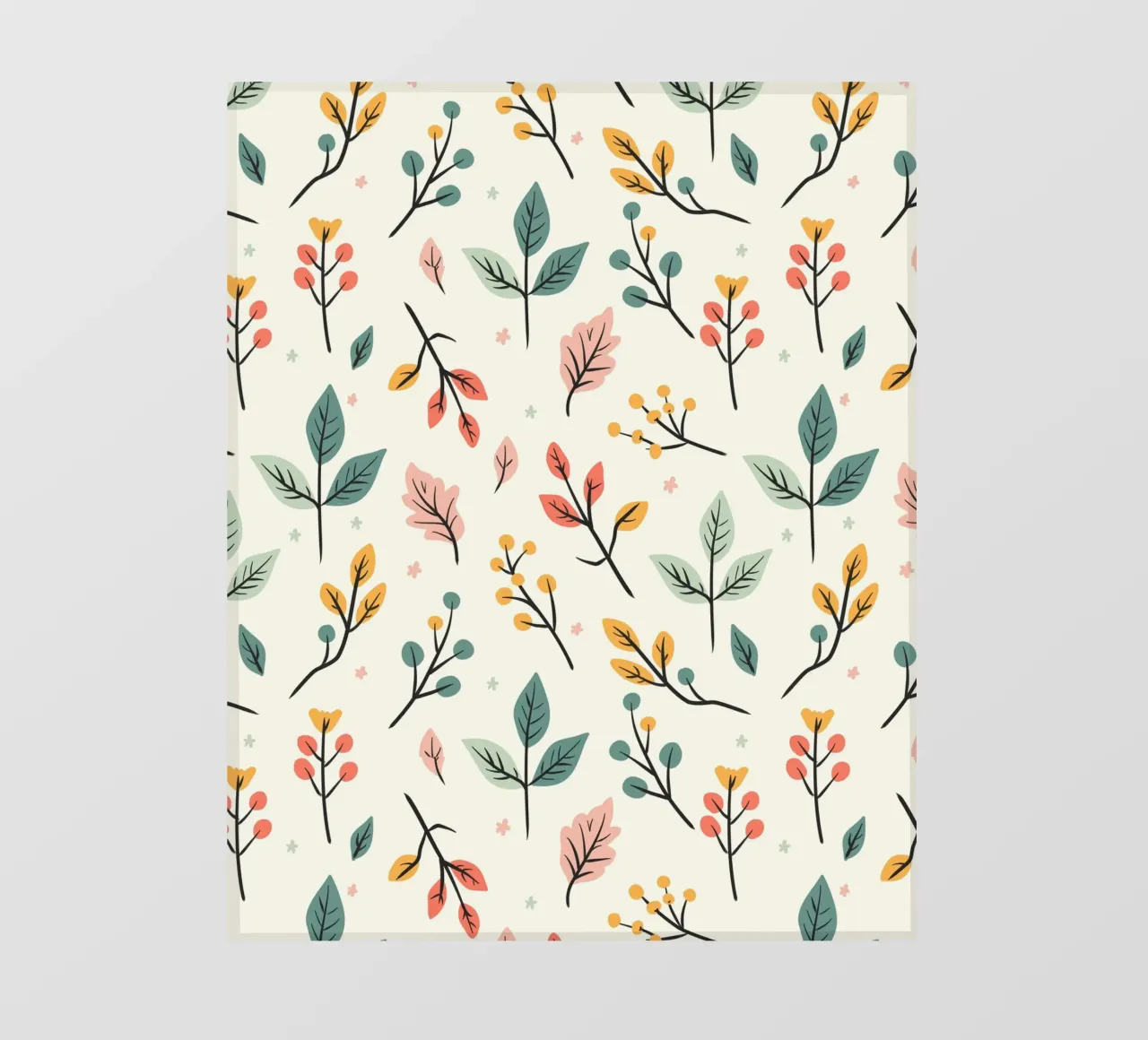 Buzz botanico telo in pvc da Kintsugi99