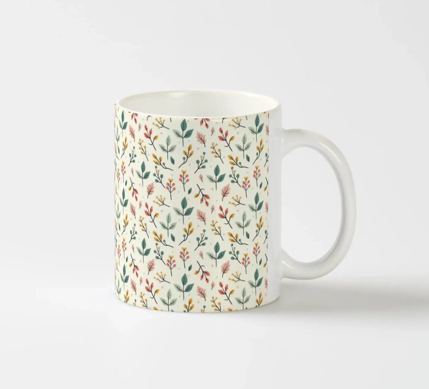 Botanic Buzz ceramic mug by Kintsugi99