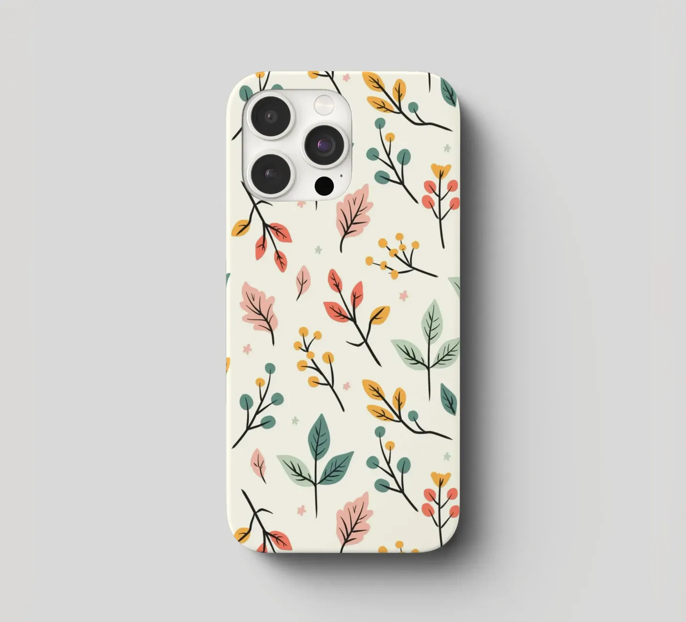 Botanic Buzz iphone case by Kintsugi99