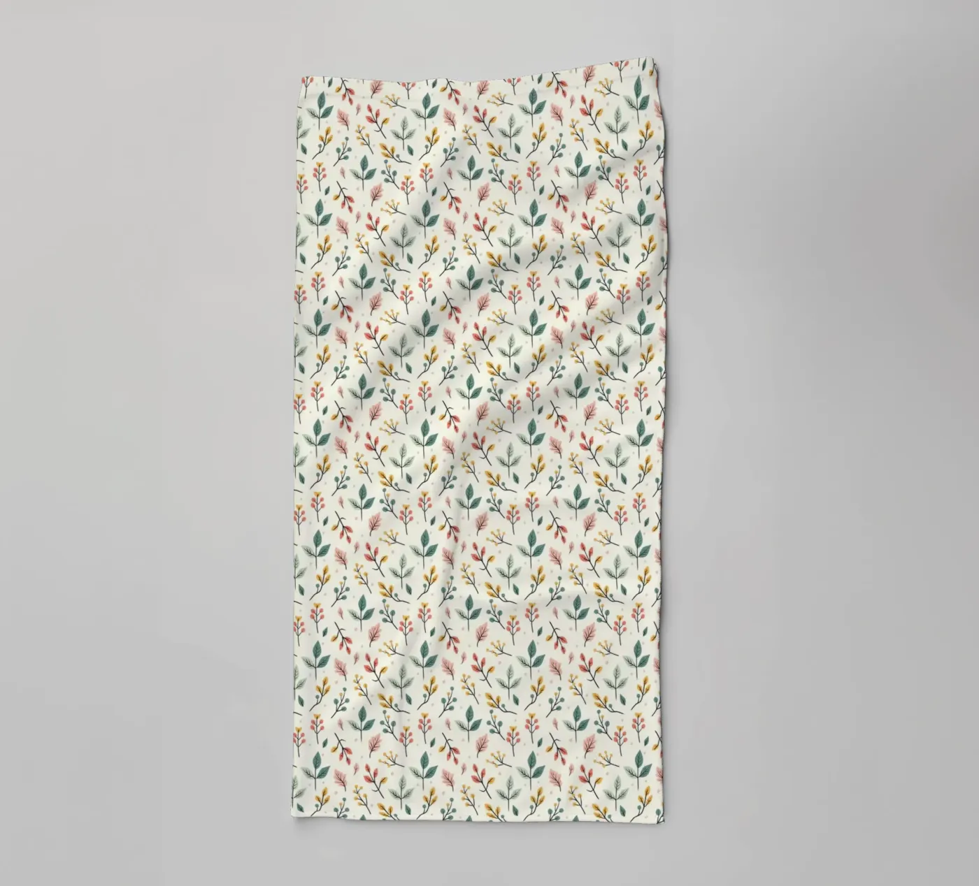 Botanic Buzz towel by Kintsugi99