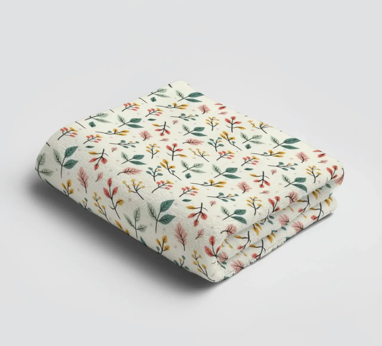 Botanic Buzz towel by Kintsugi99