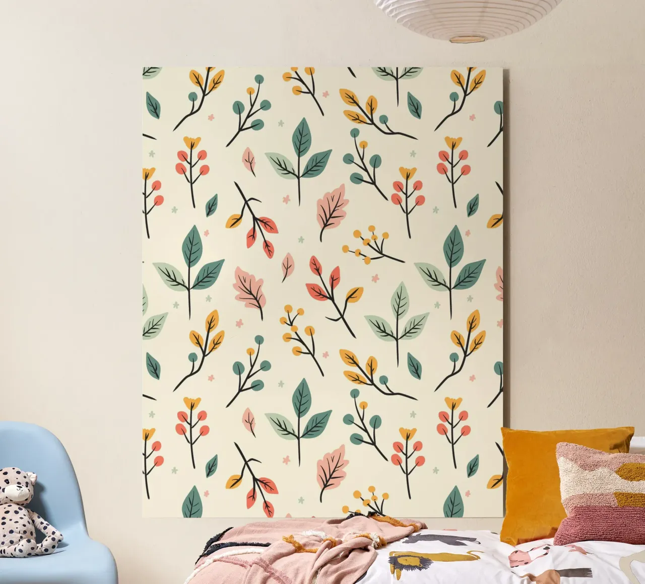 Buzz botanico alluminio dibond da Kintsugi99