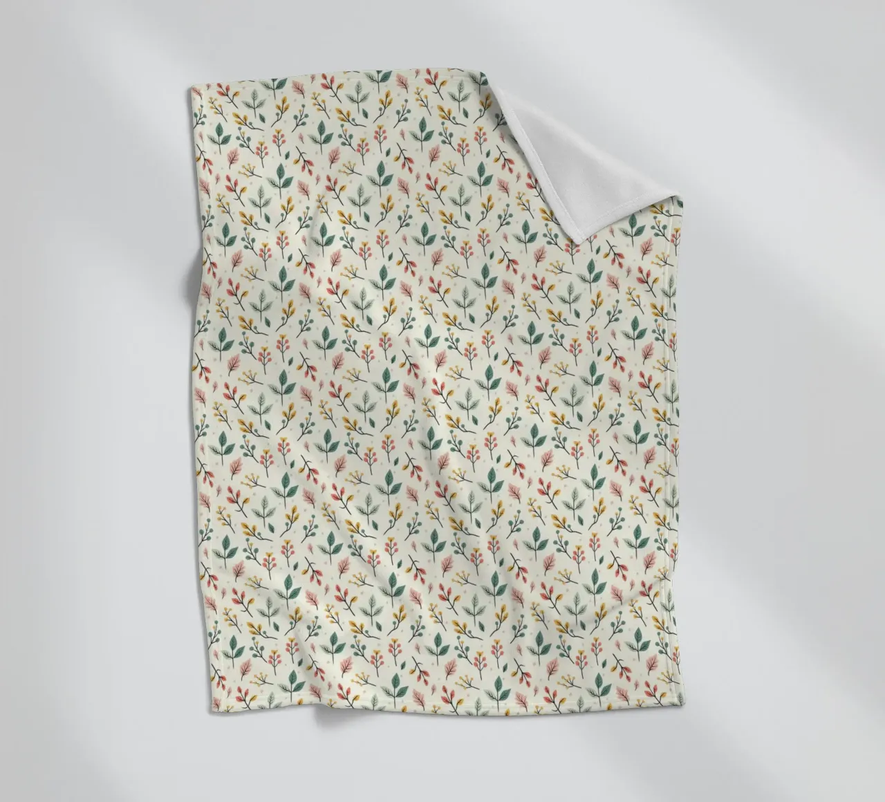 Buzz botanico coperta in pile da Kintsugi99