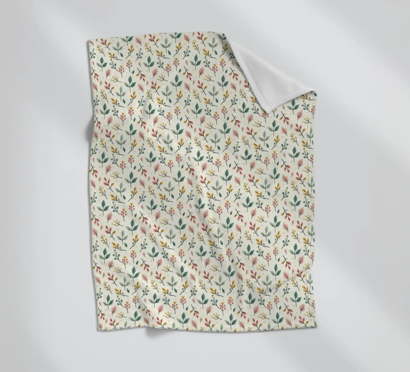 Botanisch gezoem fleecedeken van Kintsugi99