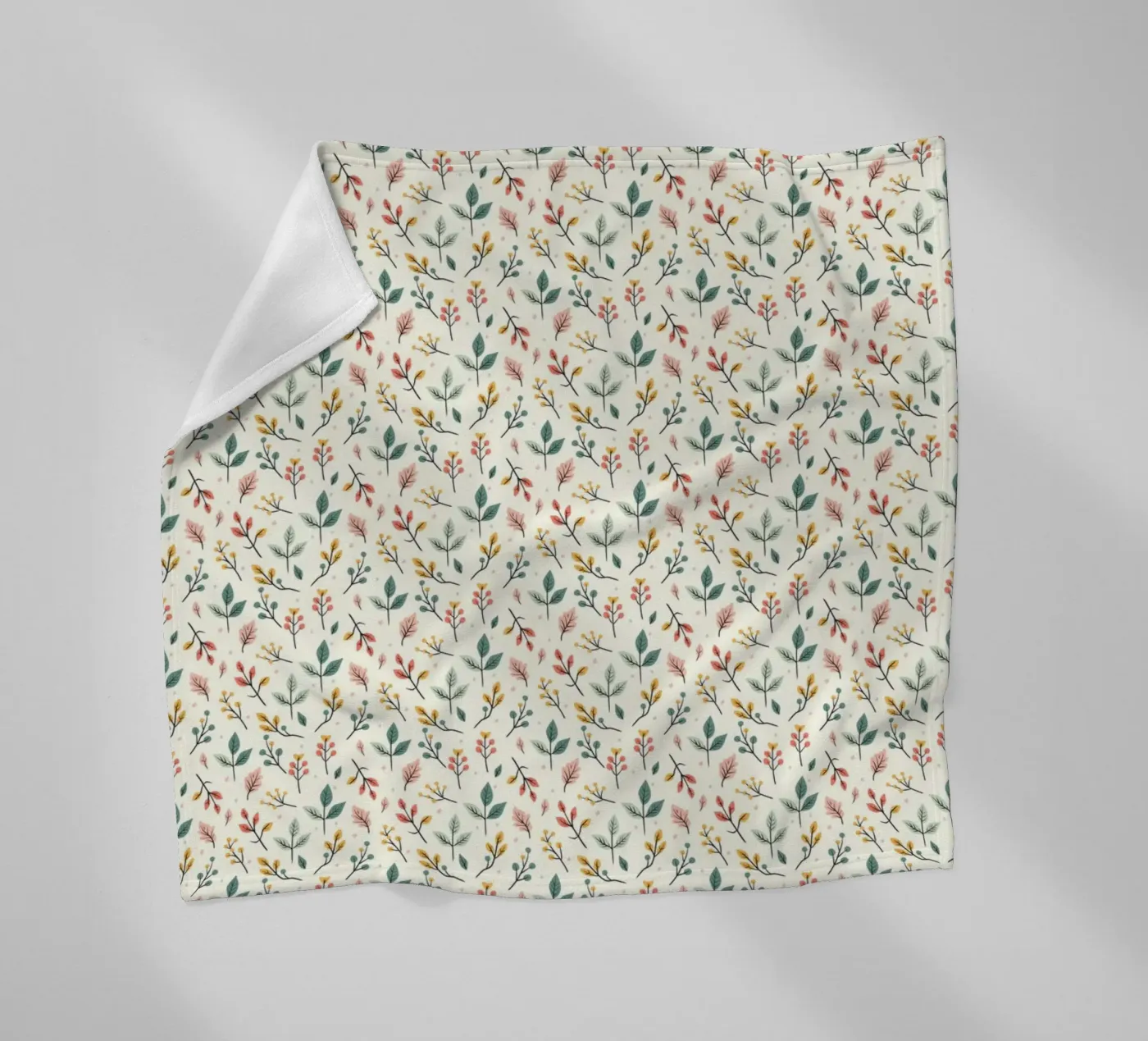 Botanisch gezoem fleecedeken van Kintsugi99