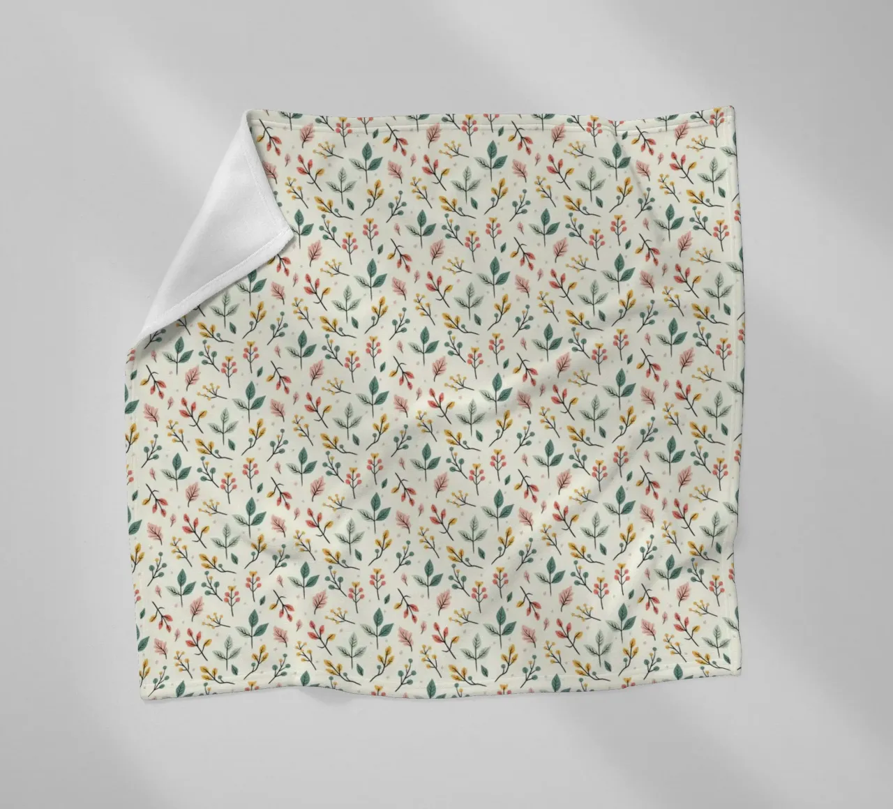 Buzz botanico coperta in pile da Kintsugi99