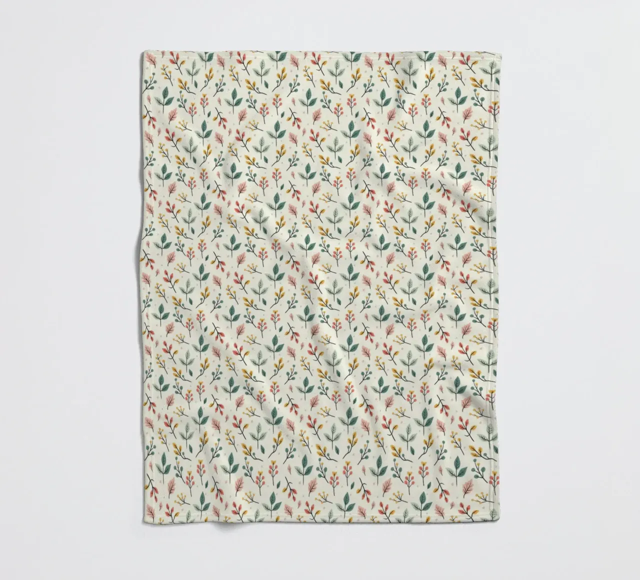 Buzz botanico coperta in pile da Kintsugi99