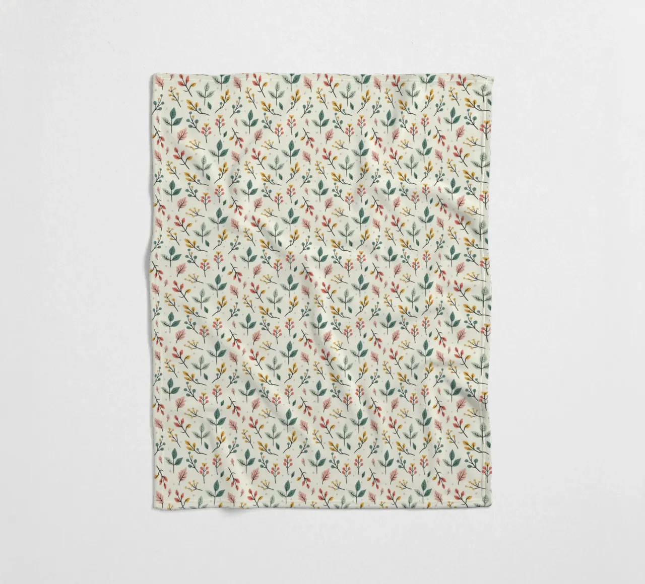 Buzz botanico coperta in pile da Kintsugi99