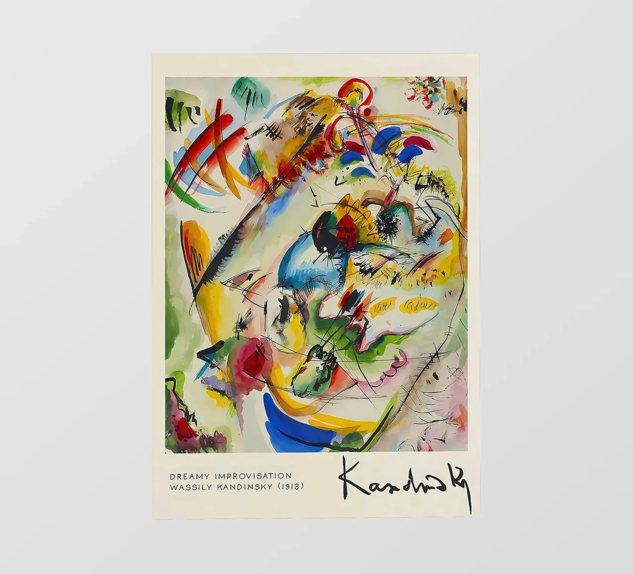 Wassily Kandinsky telo in pvc da Maegan
