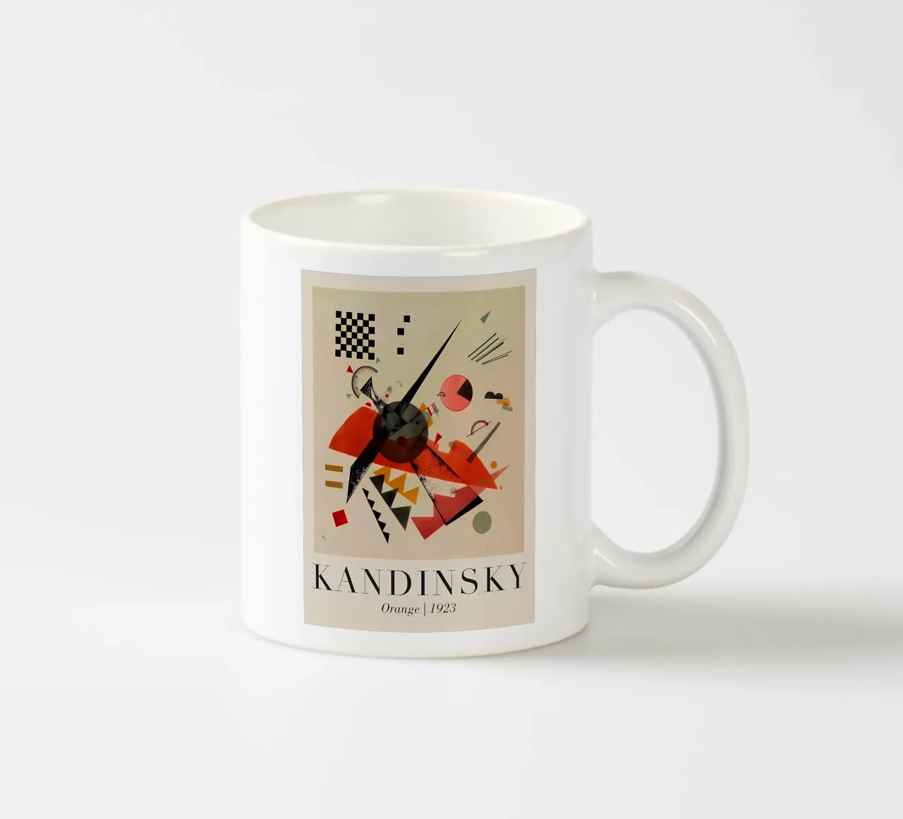 Wassily Kandinsky tazza in ceramica da Maegan