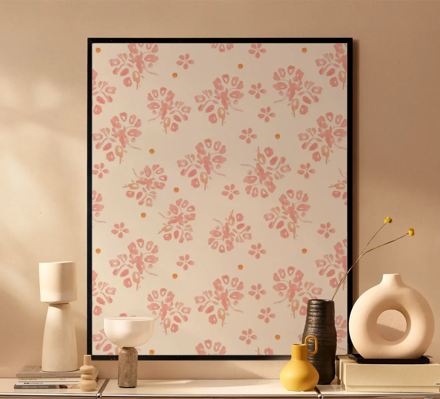 Dotty Petals poster by Kintsugi99