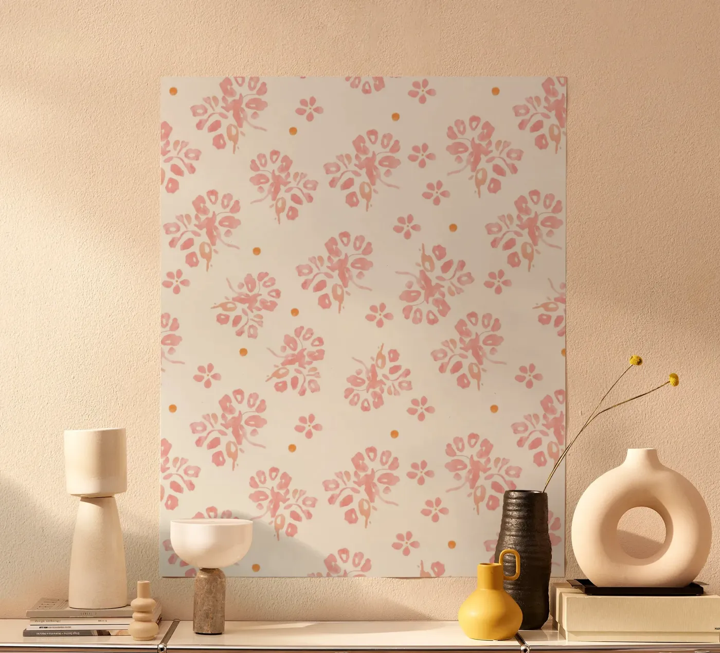 Dotty Petals poster van Kintsugi99