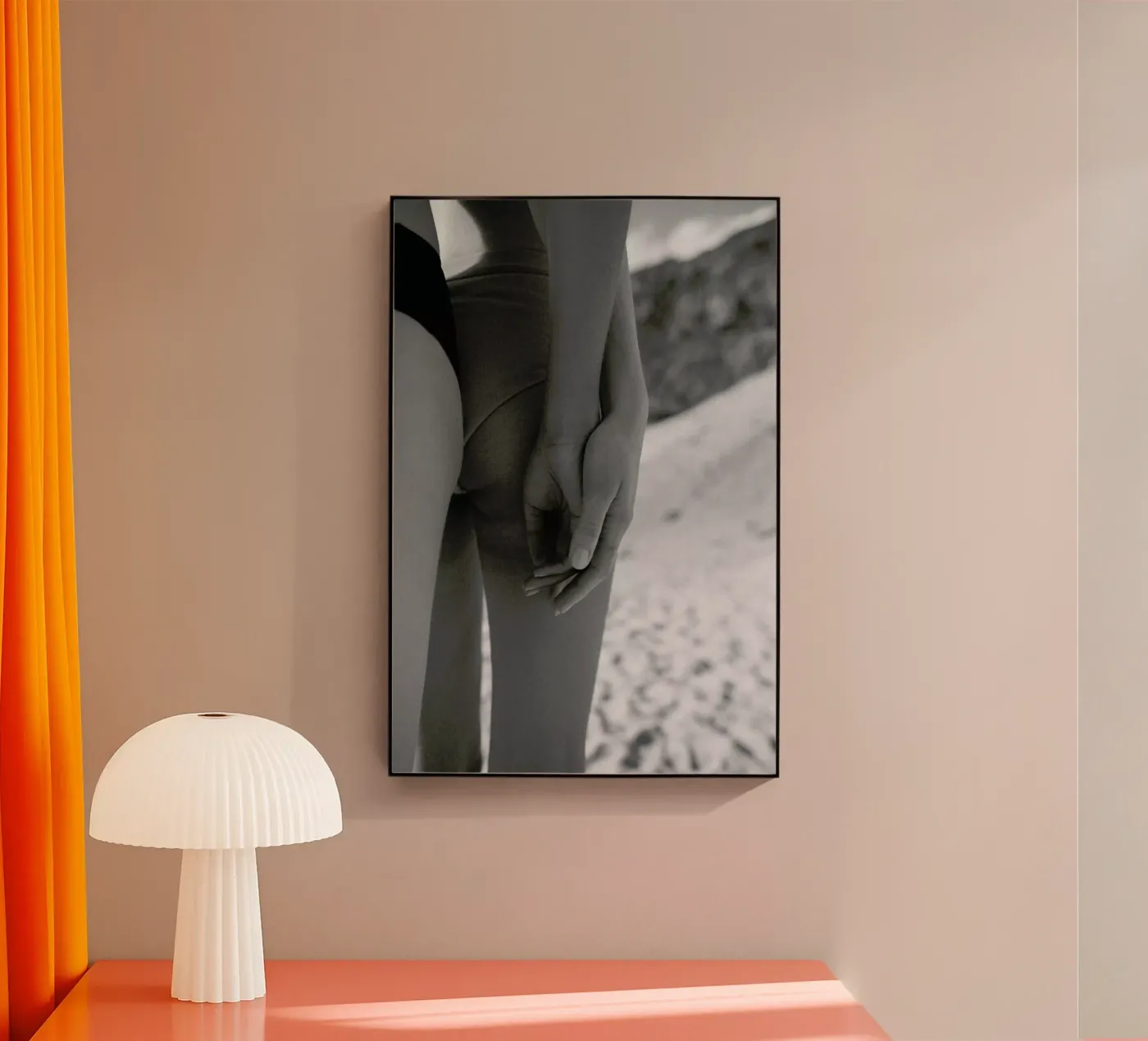 Holding Hands acrylic glass by Chris Abatzis