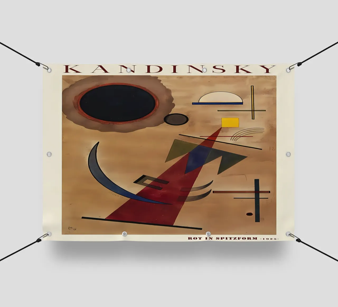 Wassily Kandinsky telo in pvc da Maegan