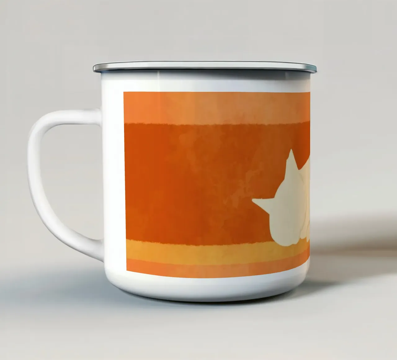 Quando si trova il posto perfetto tazza in smalto da Kintsugi99