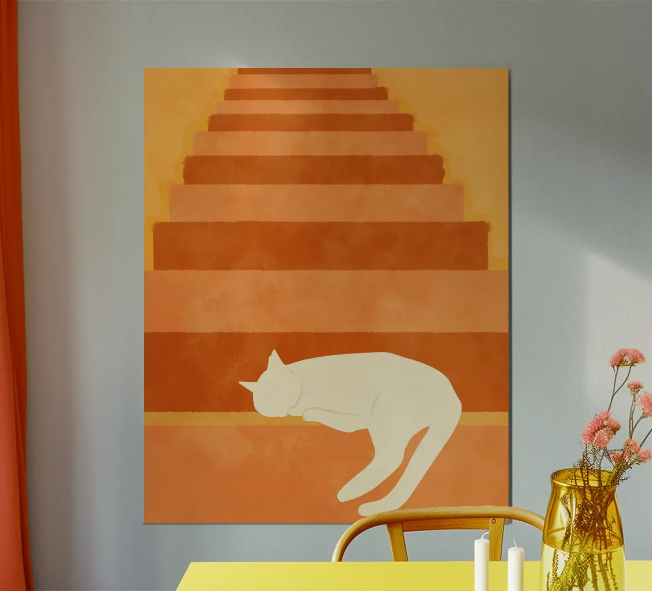 Quando si trova il posto perfetto poster con telaio in plastica da Kintsugi99
