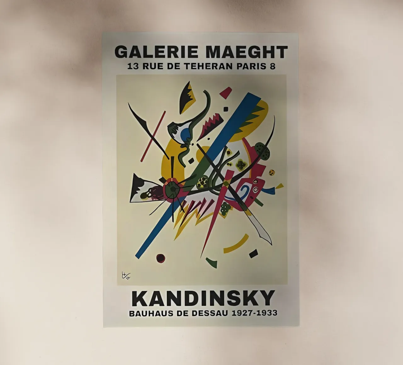 Wassily Kandinsky pellicola backlit da Maegan