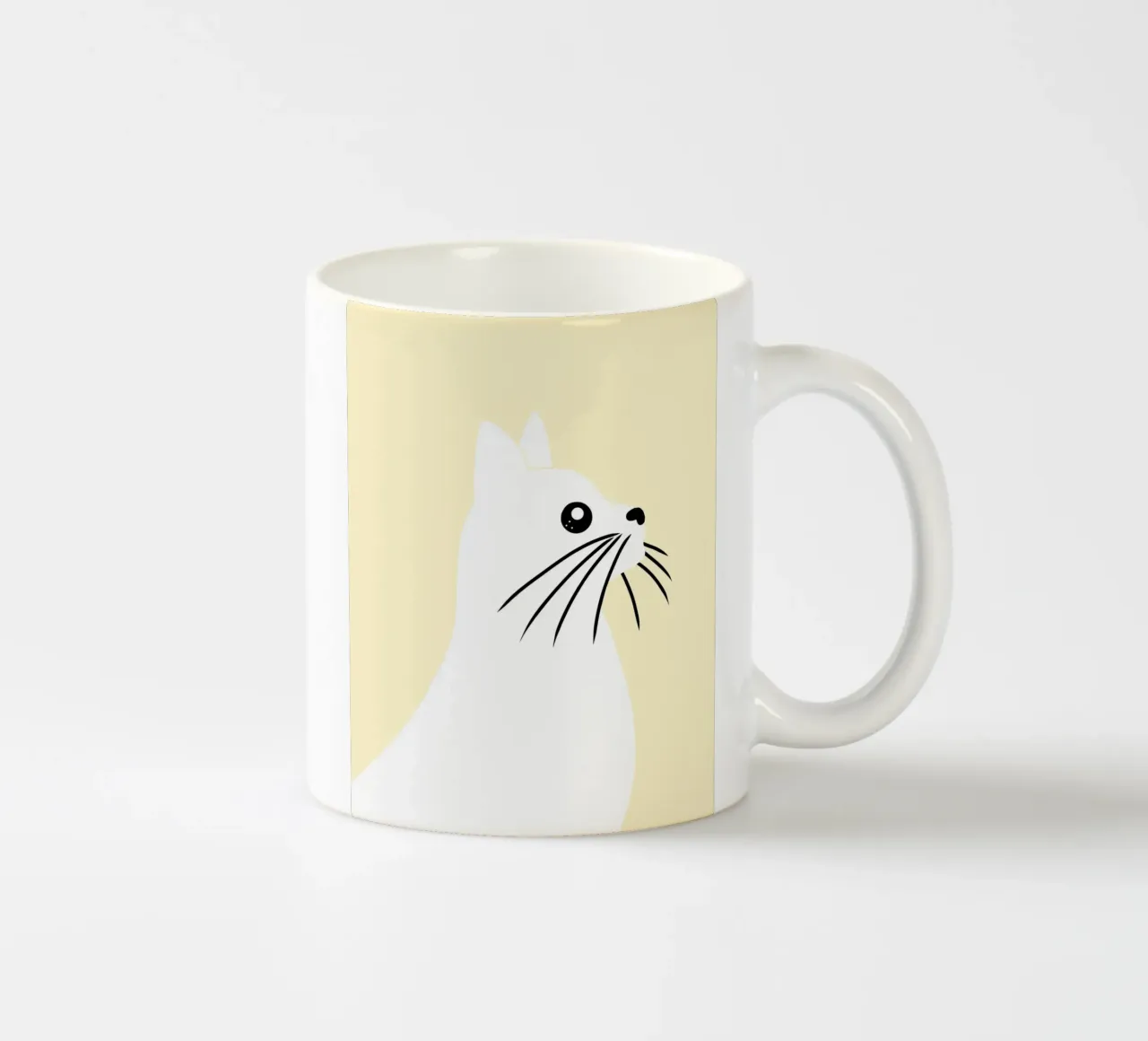 Ritratto di animale in cameretta tazza in ceramica da Little Dean