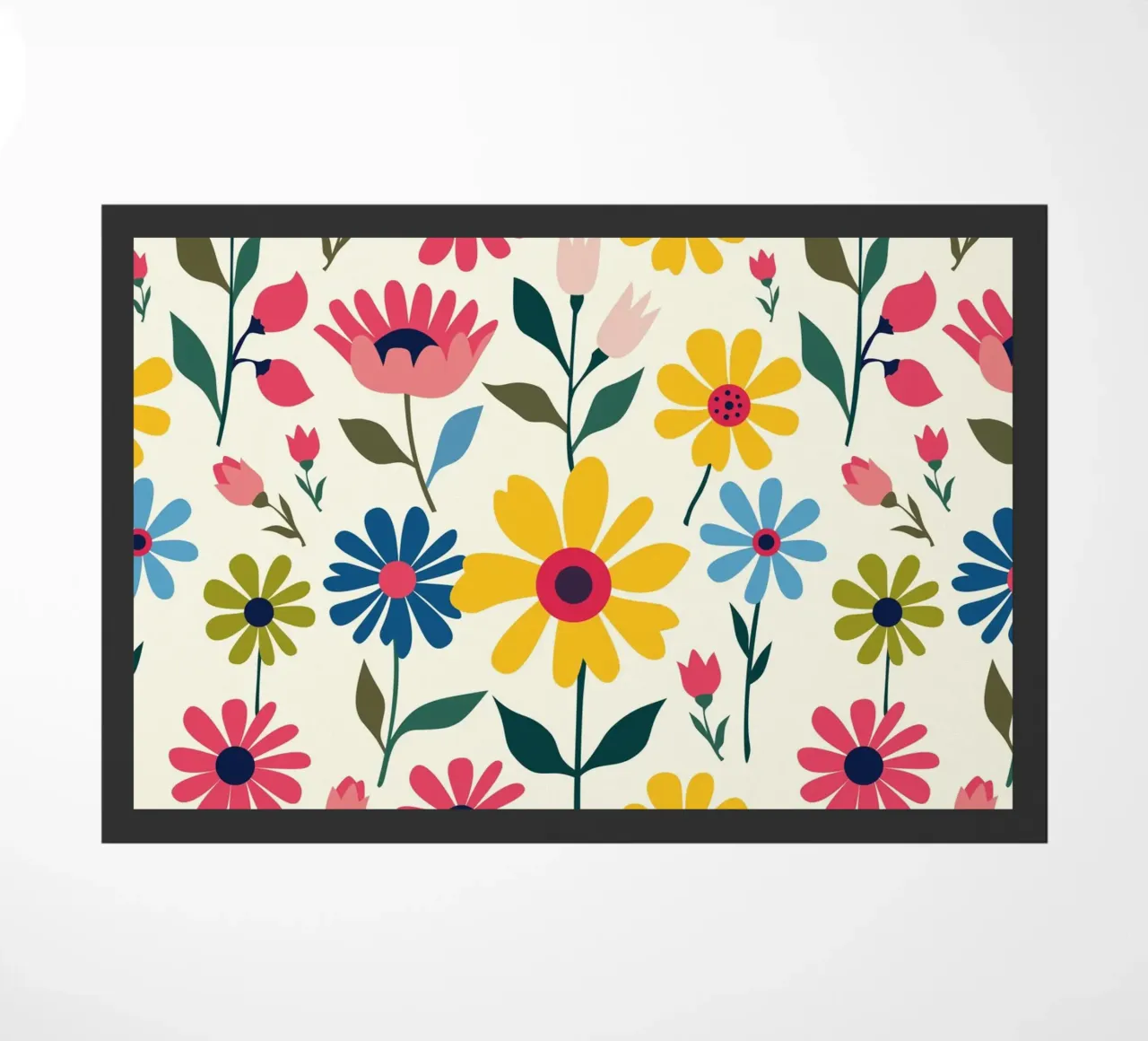 Bambina in fiore zerbino da Kintsugi99