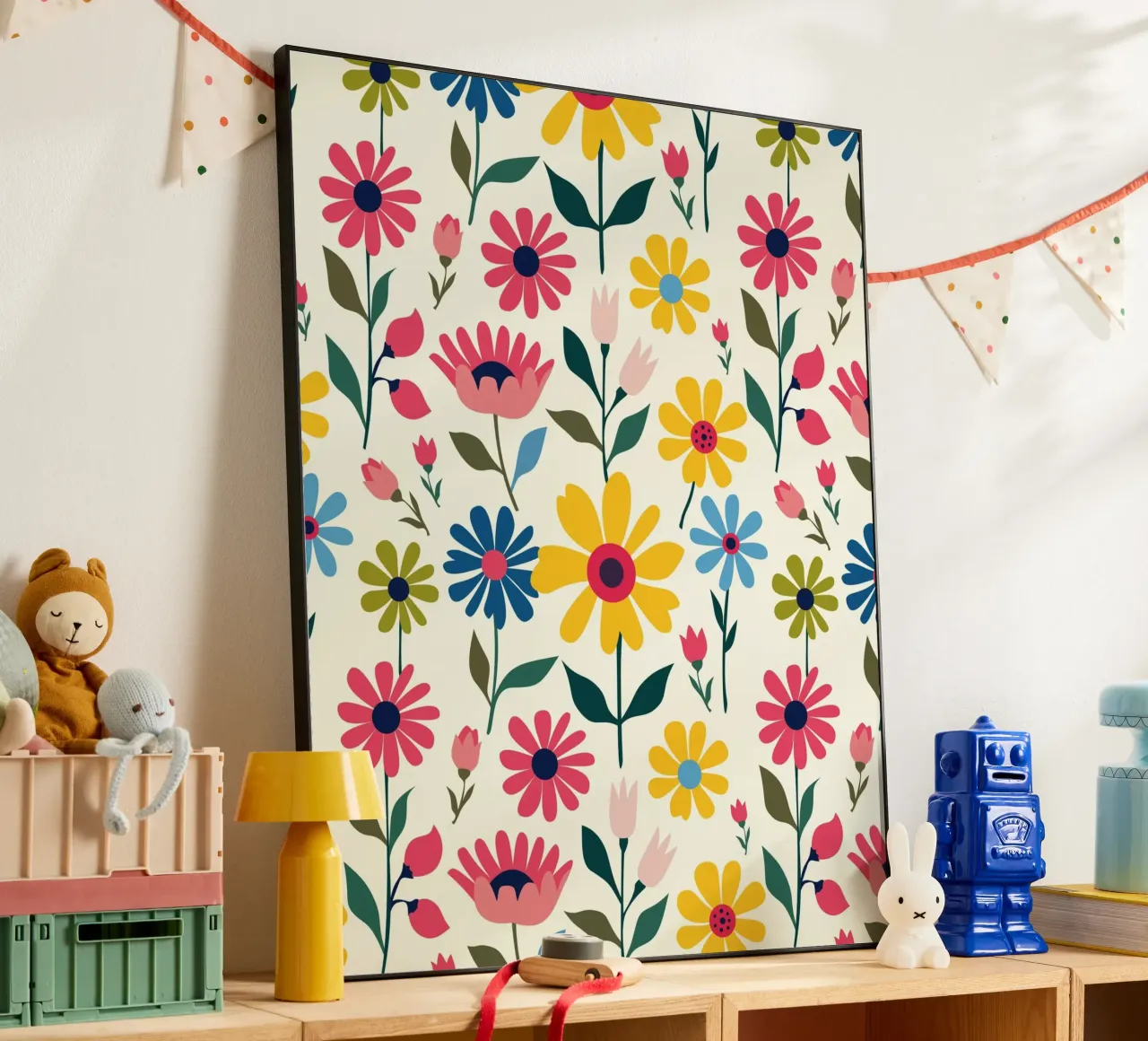 Blossom Babe Alu-Dibond von Kintsugi99