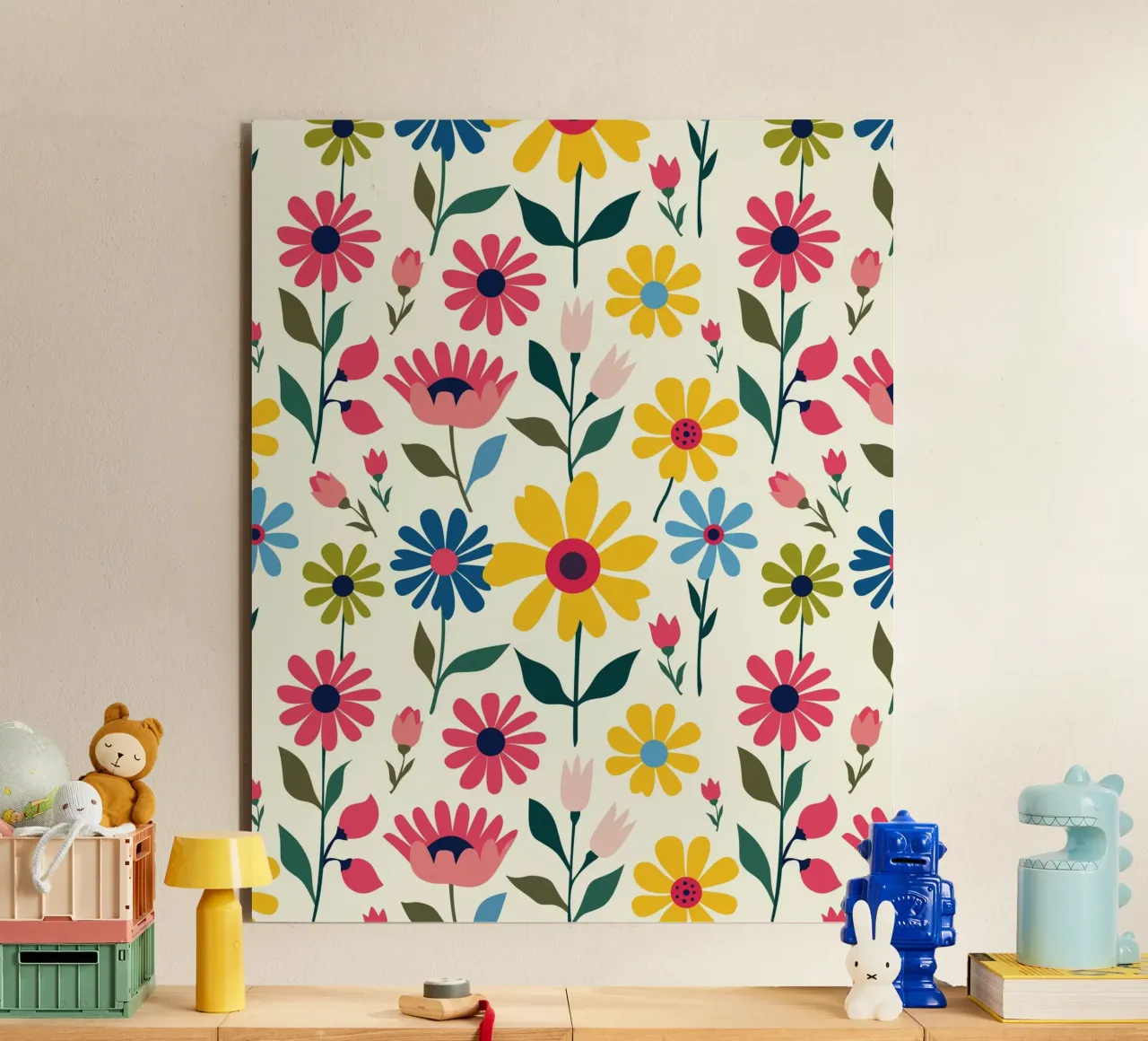 Blossom Babe Alu-Dibond von Kintsugi99