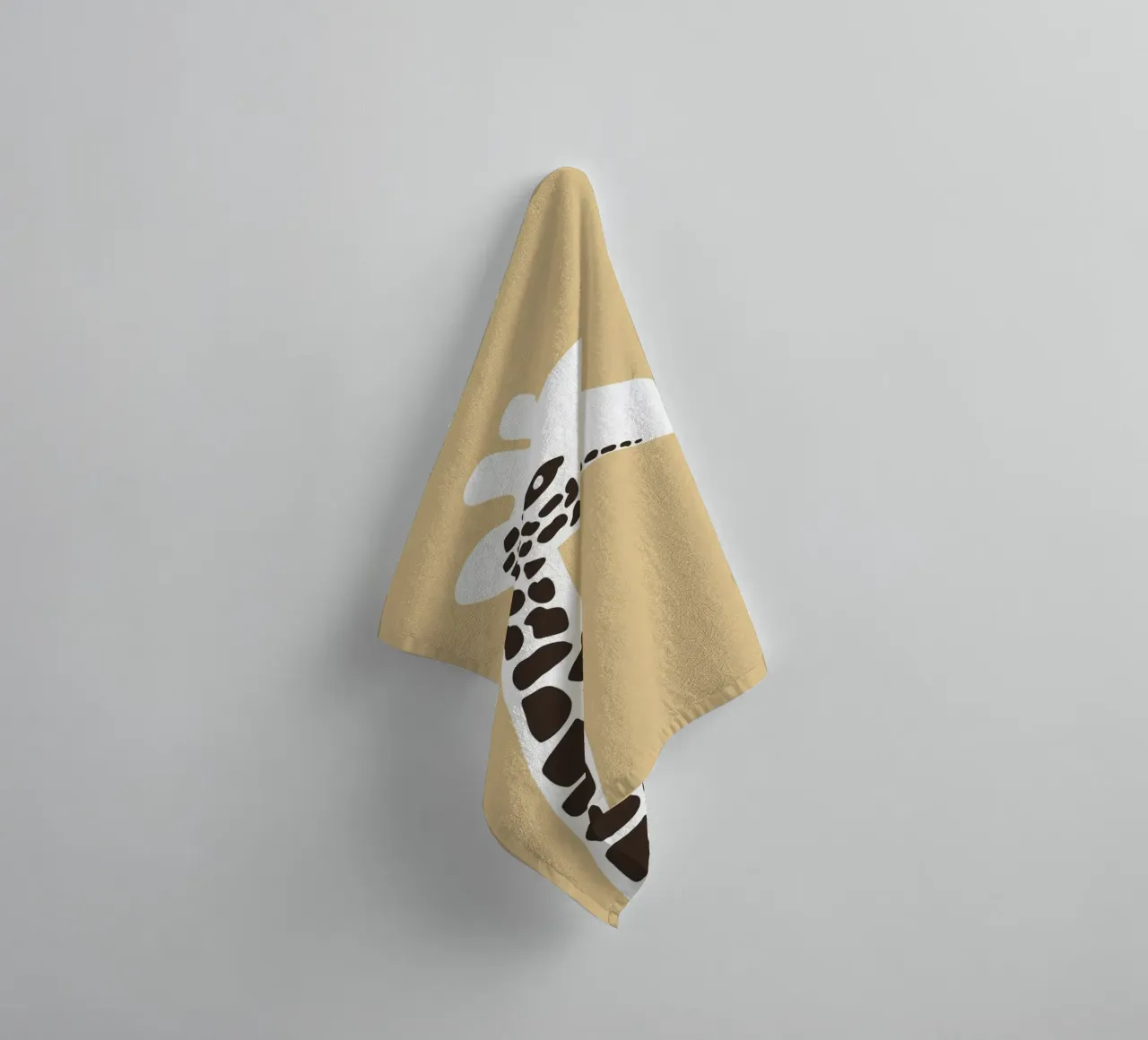 Animale della nursery - giraffa asciugamano da bagno da Little Dean