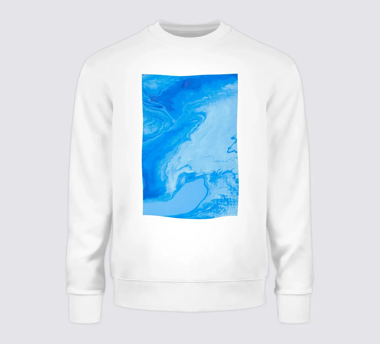onde a vortice felpa da Bleu