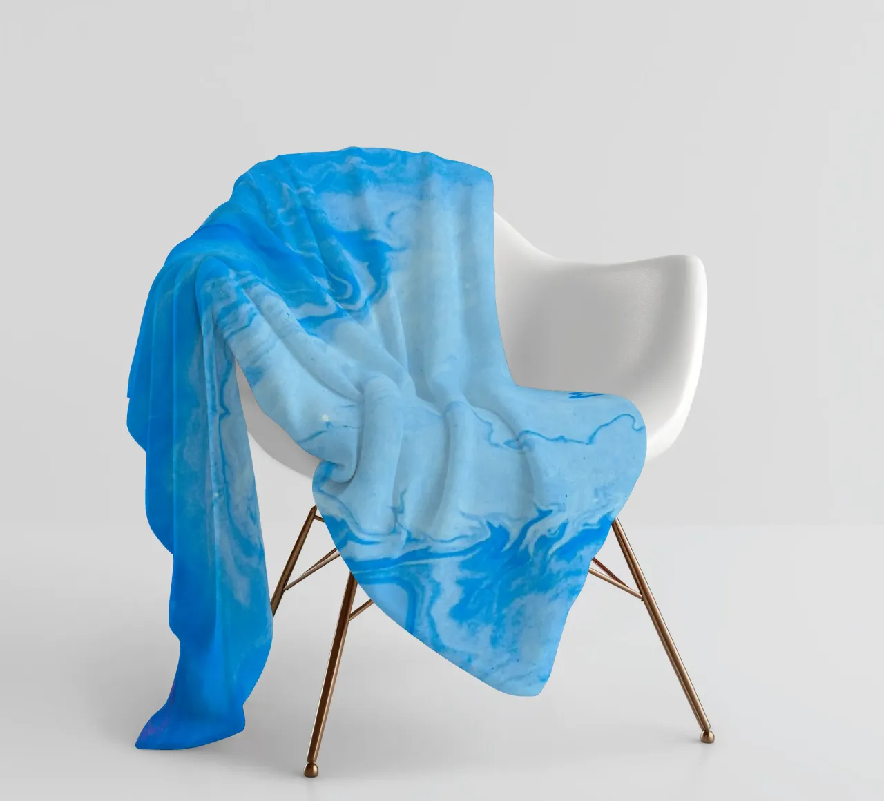 onde a vortice coperta in pile da Bleu