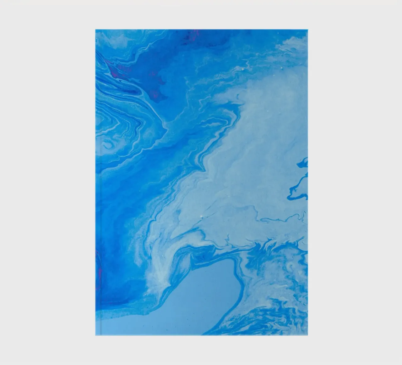 swirl waves notebook by Bleu